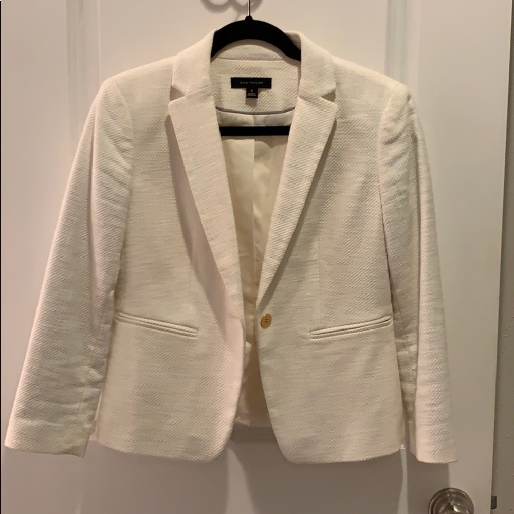 White blazer